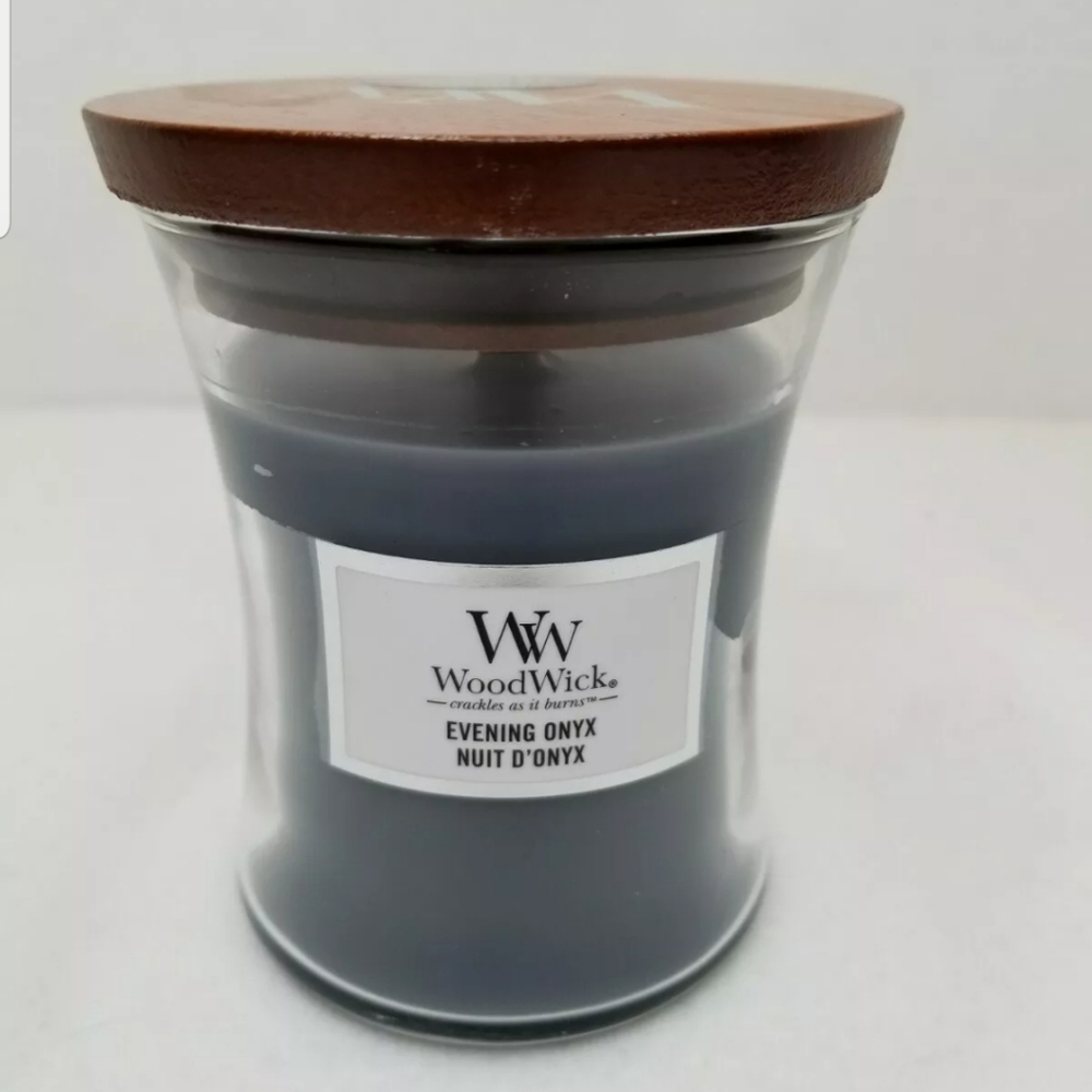 WoodWick Evening Onyx Hourglass Candle